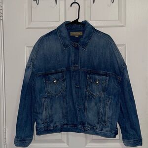 Point Sur Men's Dark Blue Denim Jacket